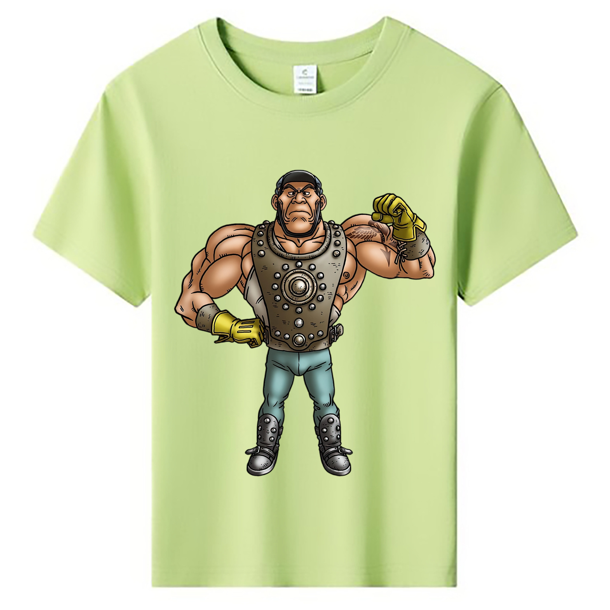 （画像用） ドラゴンクエスト Doragon Kuesuto Dragon Quest 綿100％キッズTシャツ（フロントプリント）